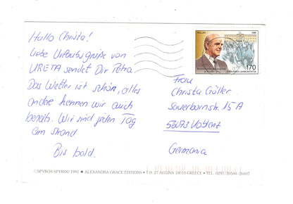 Ansichtskarte Kreta / Rethymno / Griechenland / N1-53