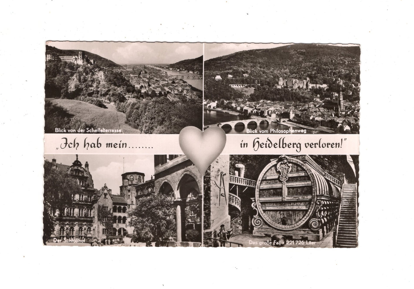 Ansichtskarte Heidelberg am Neckar / L1-70