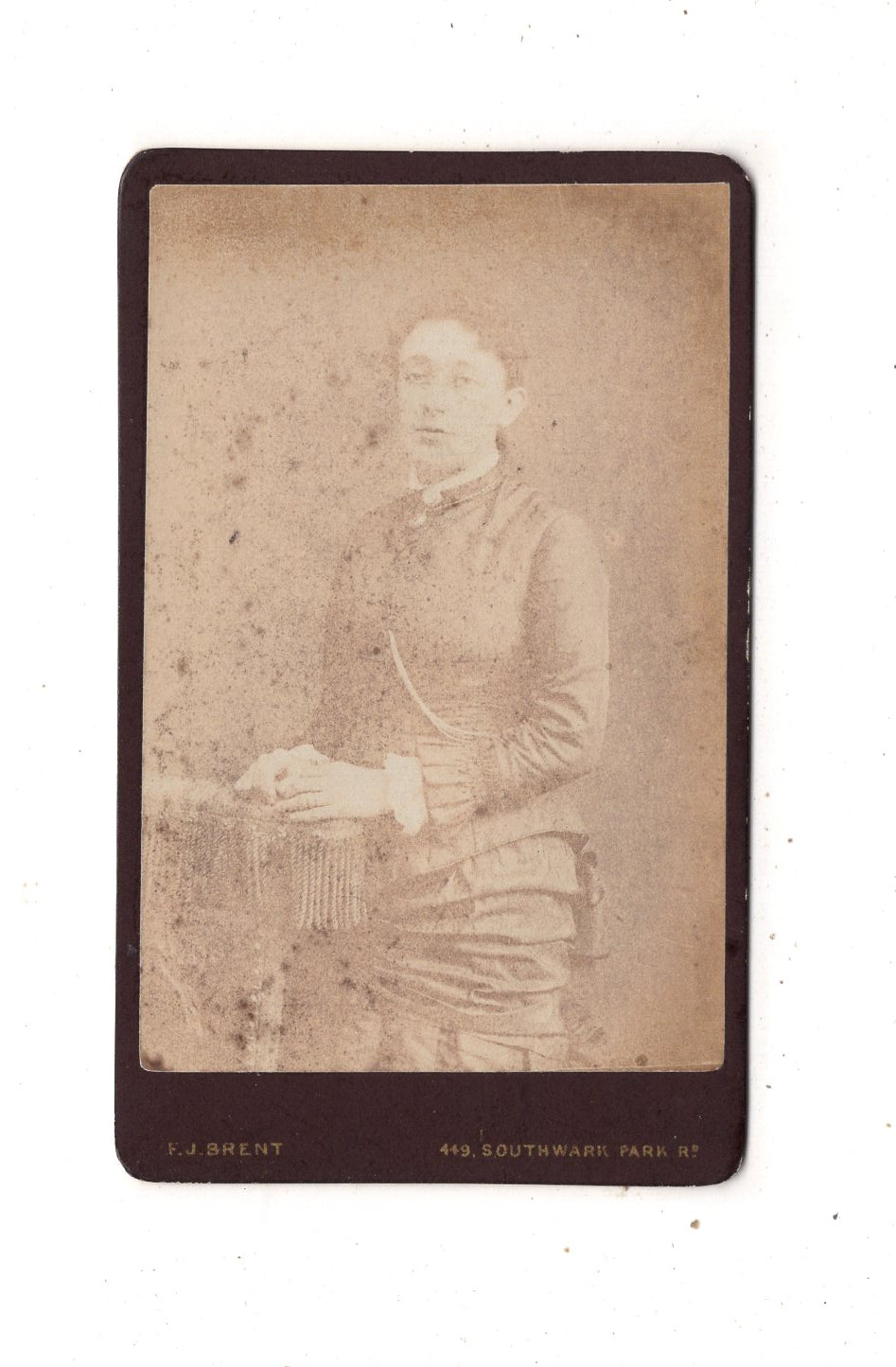 Fotografie Feine Dame - London um 1880