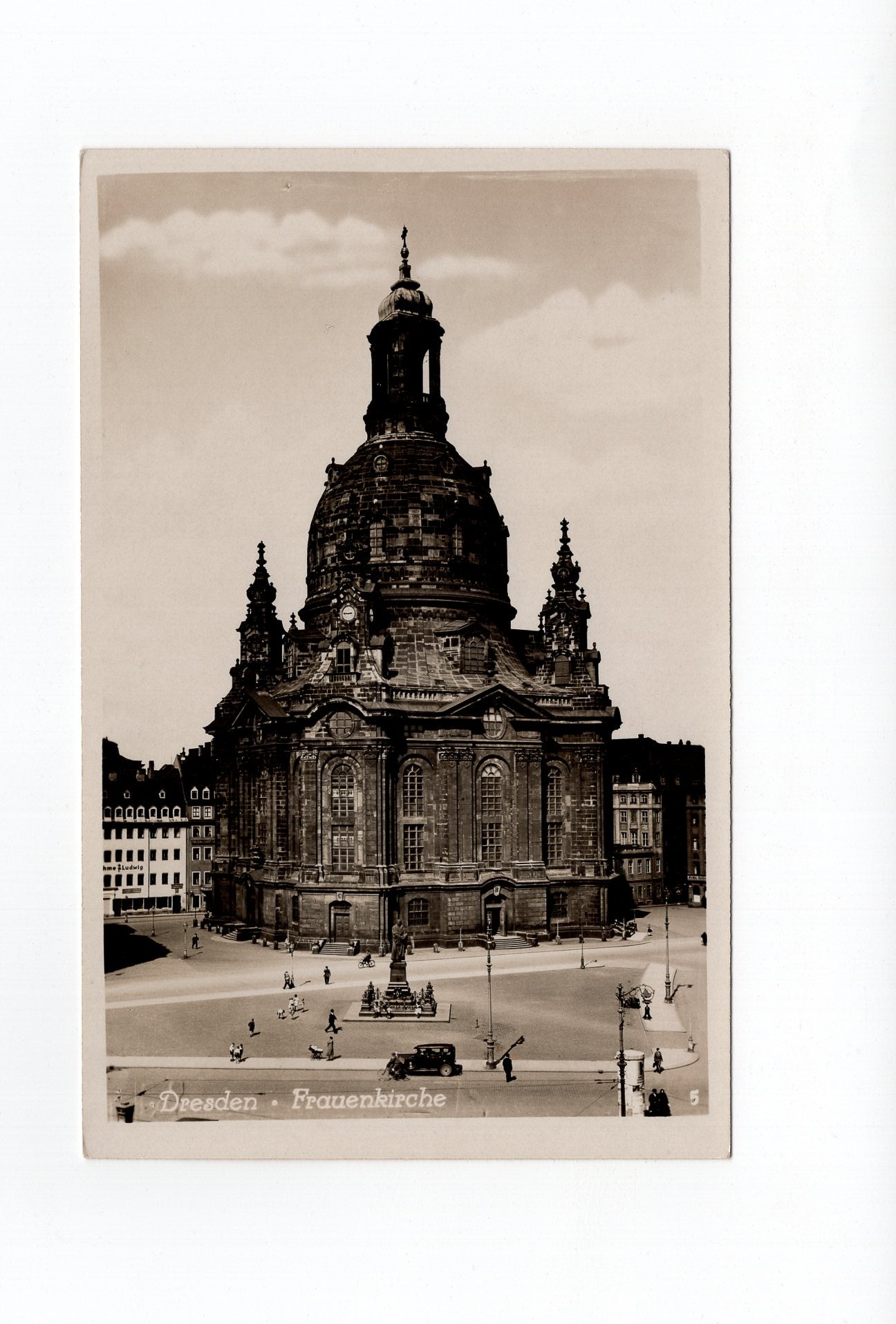 Ansichtskarte Dresden / Frauenkirche