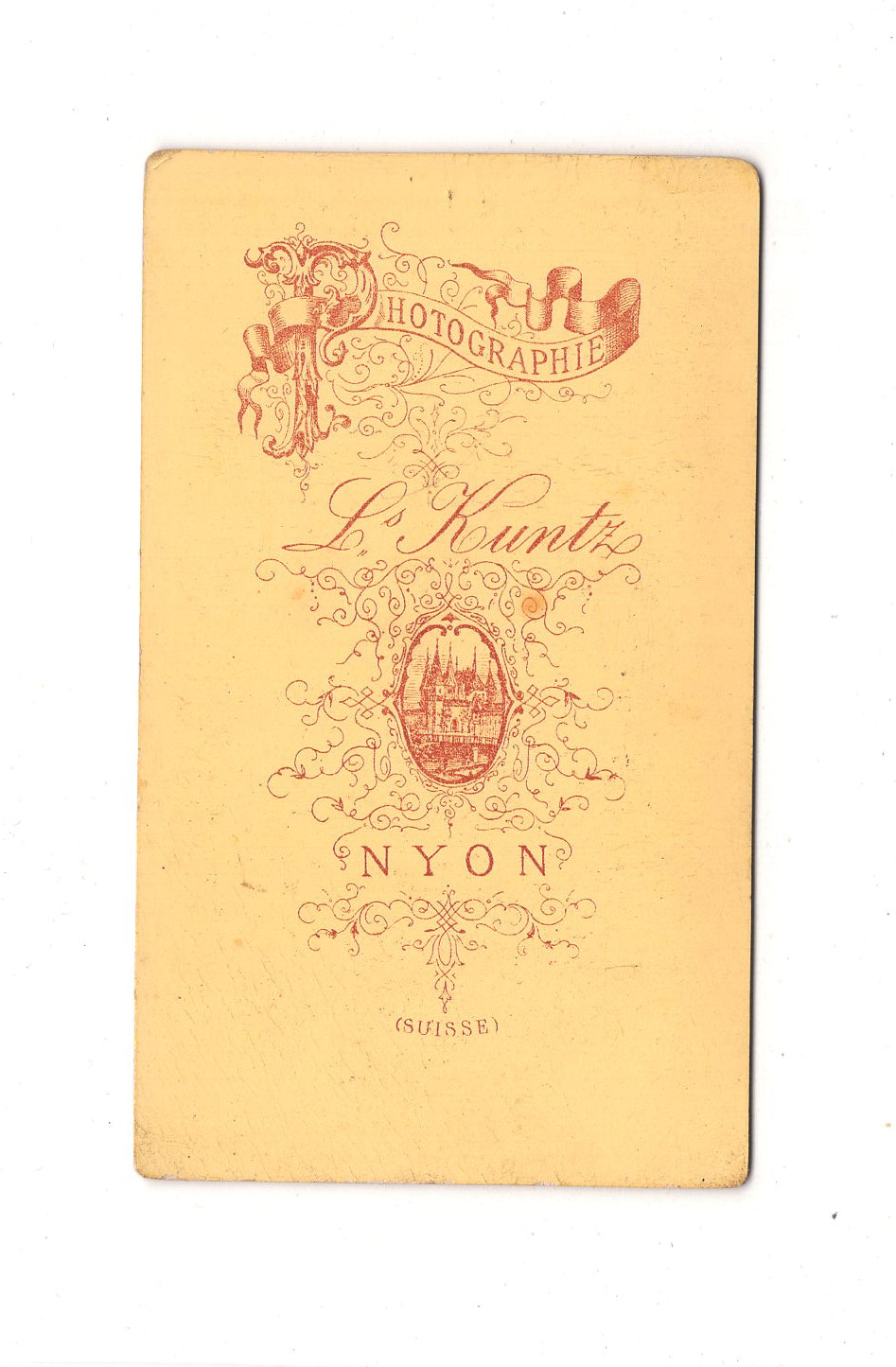 Fotografie Damenportrait - Nyon 1880er / CDV C1-09