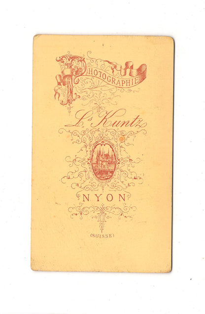 Fotografie Damenportrait - Nyon 1880er / CDV C1-09