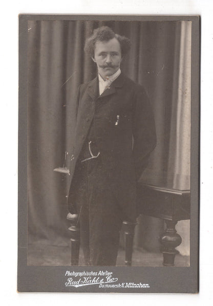 Fotografie Feiner Herr - München 1900er / CAB W-32