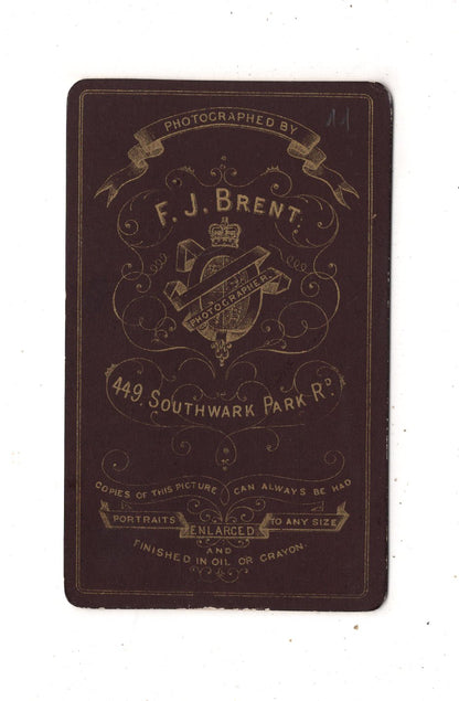Fotografie Feine Dame - London um 1880