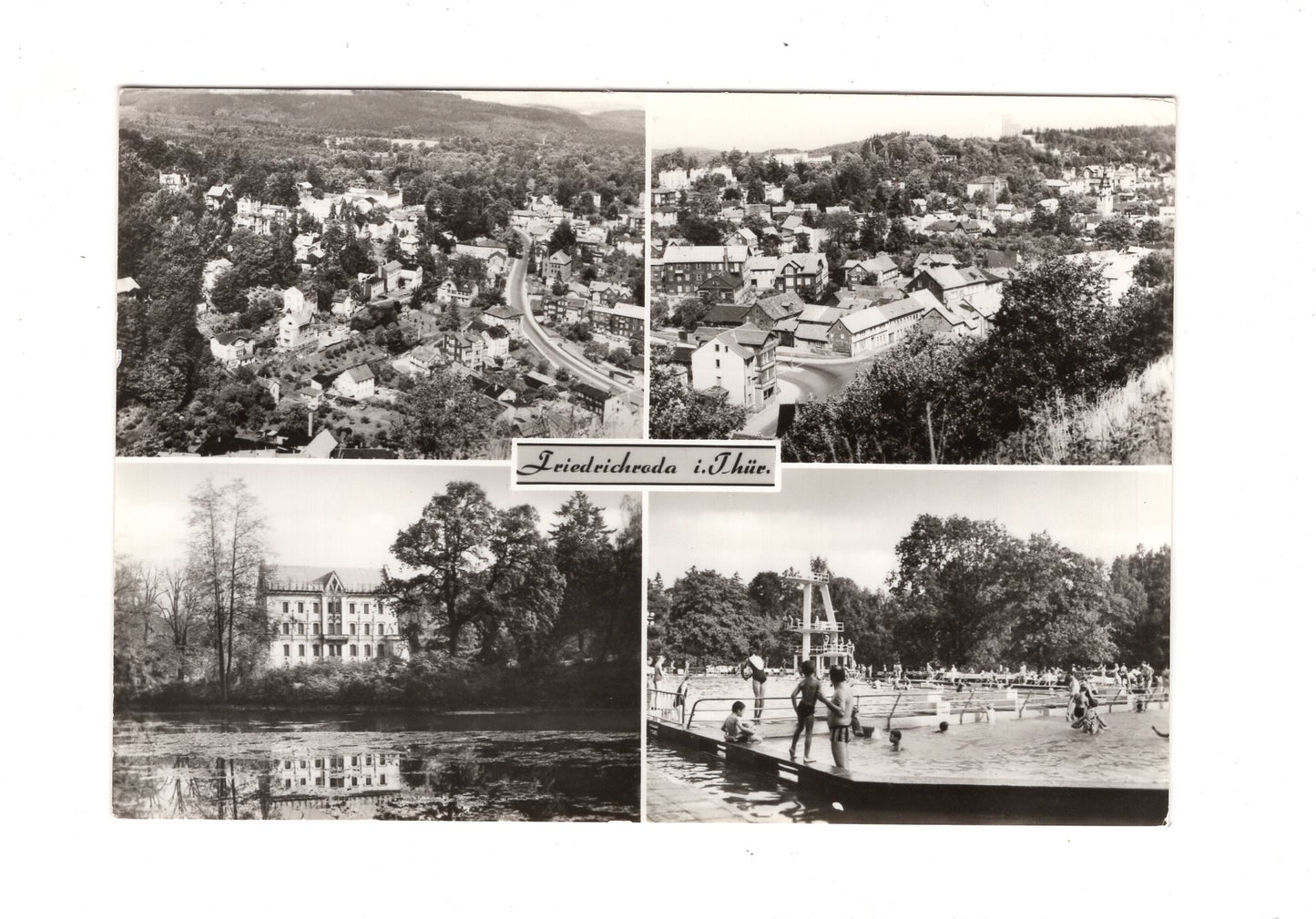 Ansichtskarte Friedrichroda im Thüringer Wald  / I1-58
