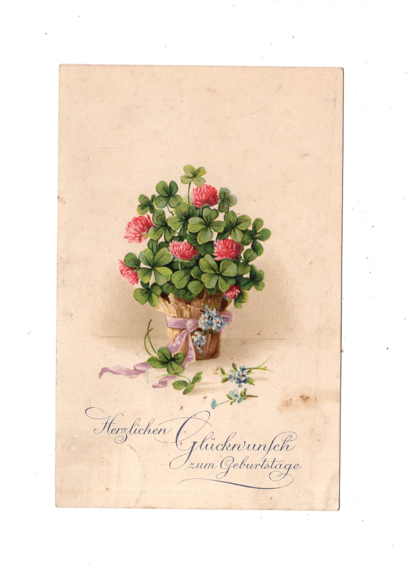 Ansichtskarte Glückwünsche / Glückwunsch zum Geburtstag / L1-61