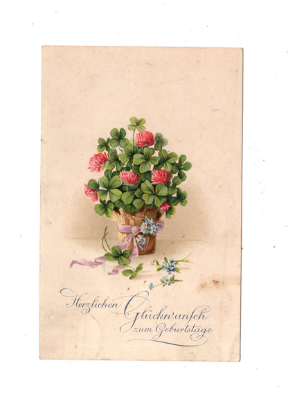 Ansichtskarte Glückwünsche / Glückwunsch zum Geburtstag / L1-61