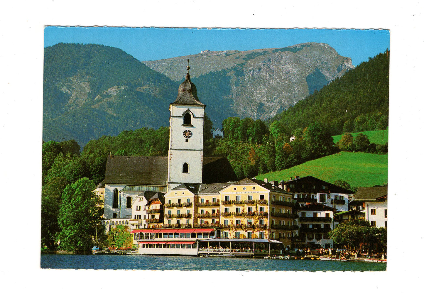 Ansichtskarte St. Wolfgang am Wolfgangsee / Salzkammergut / Österreich