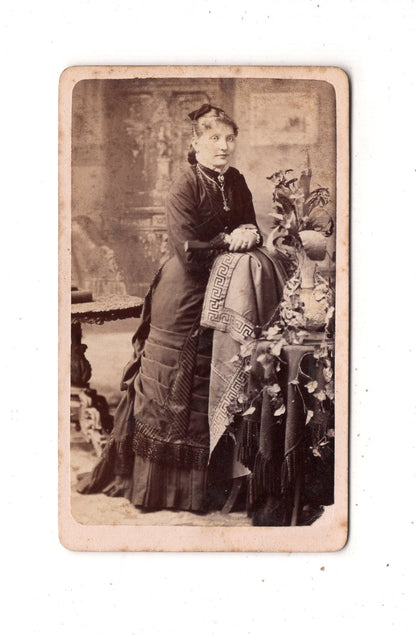 Fotografie Feine Dame - New York / USA 1870er
