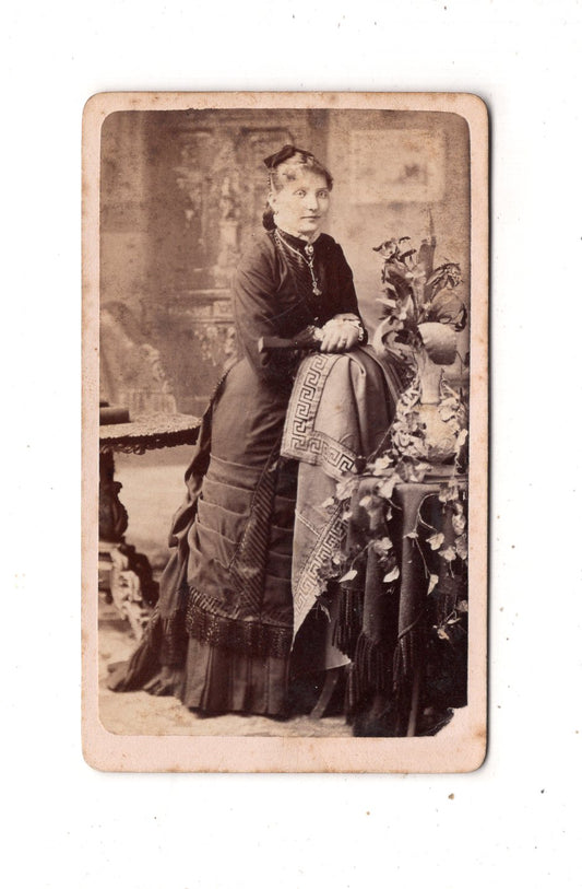 Fotografie Feine Dame - New York / USA 1870er