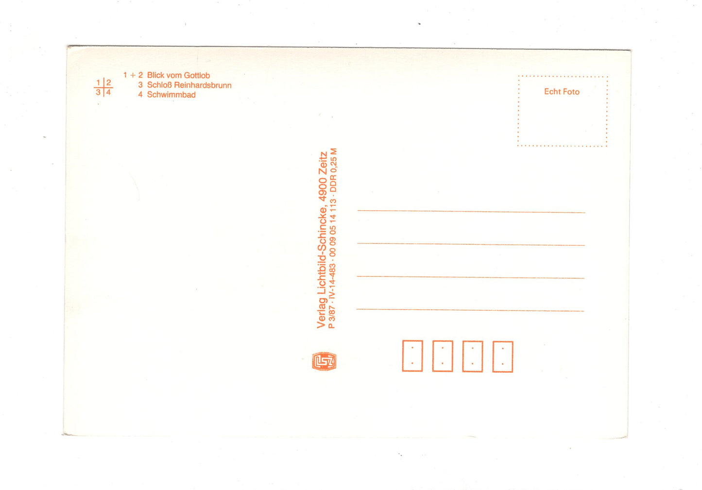 Ansichtskarte Friedrichroda im Thüringer Wald  / I1-58