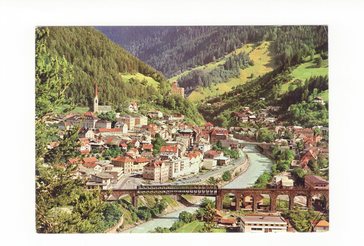 Ansichtskarte Landeck / Oberinntal / Tirol / Österreich