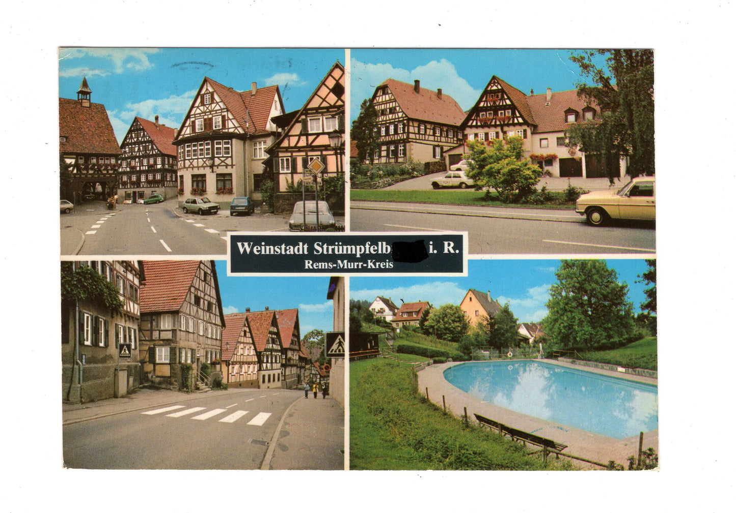 Ansichtskarte Weinstadt Strümpfelb i. R. / Rems-Murr-Kreis / H1-60