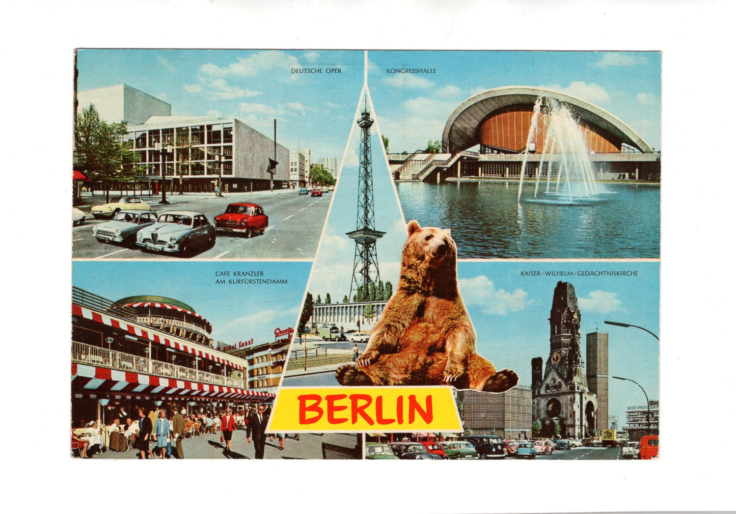 Ansichtskarte Berlin / Kongresshalle / Deutsche Oper +++