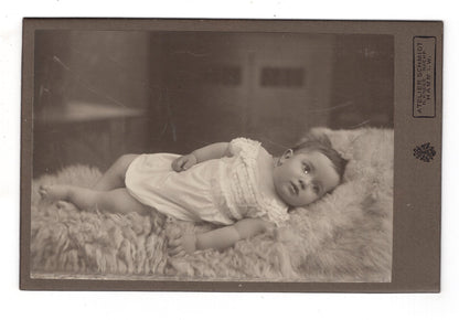 Fotografie Schönes Kinderbild / Baby - Hamm in Westfalen 1900er