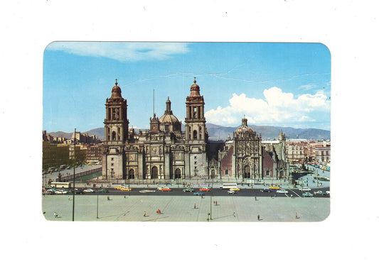 Ansichtskarte Mexico City / El Zocalo / Mexiko
