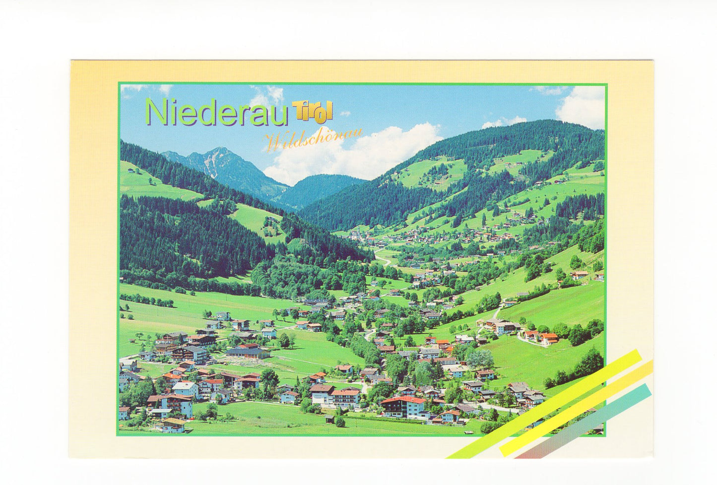 Ansichtskarte Niederau / Wildschönau / Tirol / Österreich