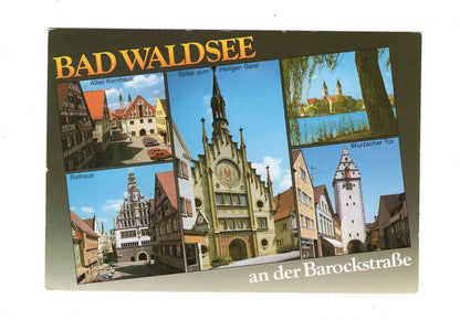 Ansichtskarte Bad Waldsee an der Barockstraße