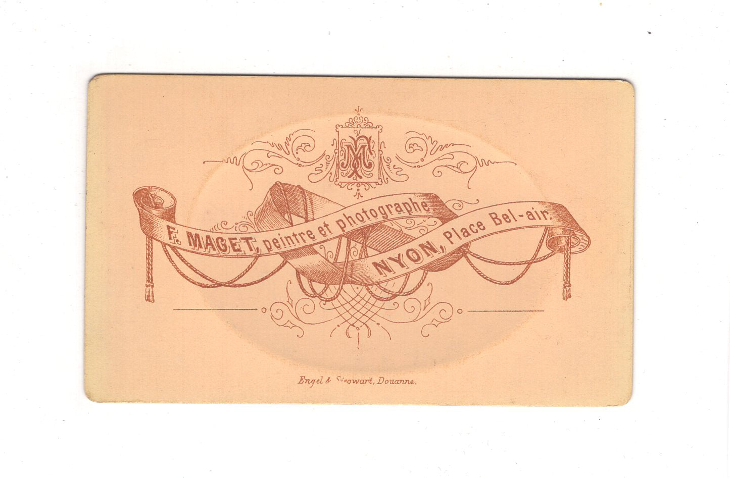 Fotografie Damenportrait - Nyon 1880er / CDV C1-09