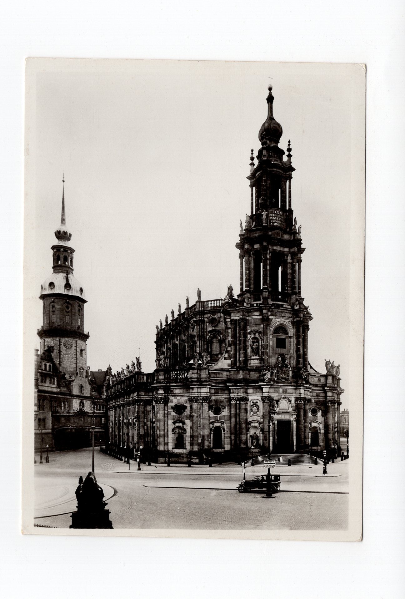 Ansichtskarte Dresden / Katholische Hofkirche