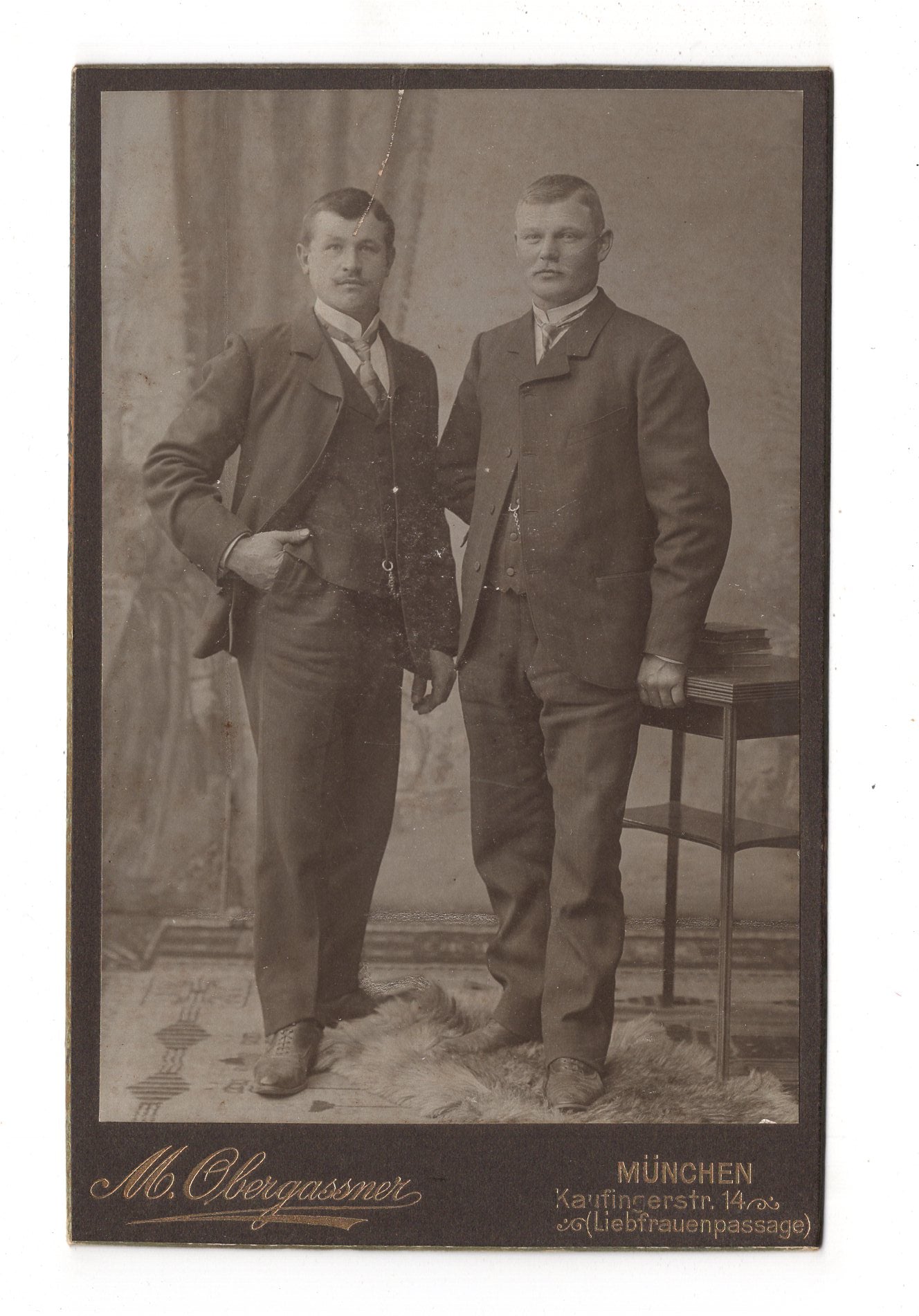 Fotografie Feine Herren - München 1900er / CAB W-32