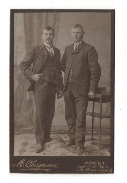 Fotografie Feine Herren - München 1900er / CAB W-32