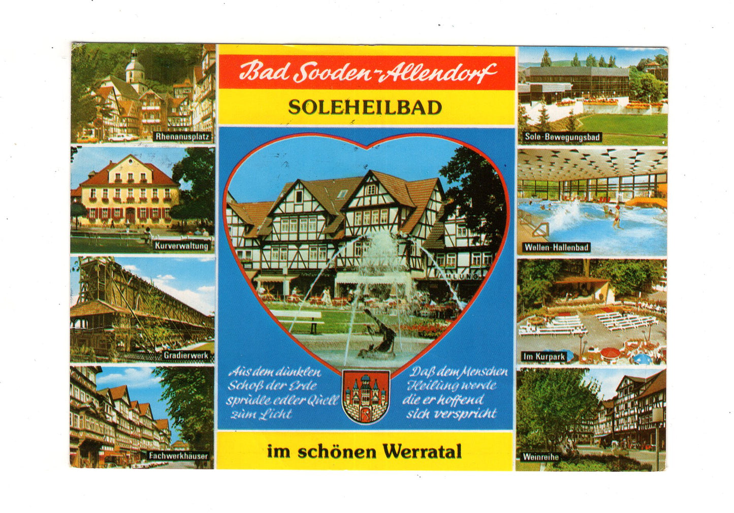 Ansichtskarte Bad Sooden-Allendorf / Sole-Bewegungsbad +++