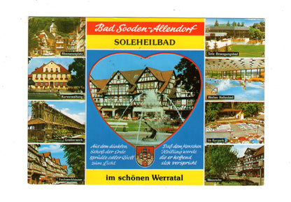 Ansichtskarte Bad Sooden-Allendorf / Sole-Bewegungsbad +++