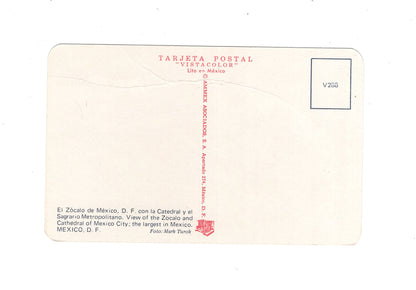 Ansichtskarte Mexico City / El Zocalo / Mexiko