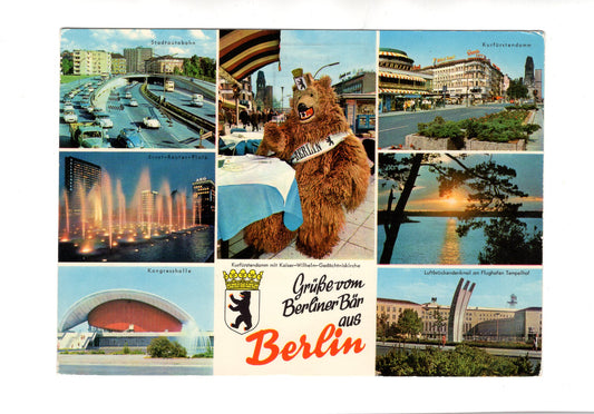 Ansichtskarte Berlin / Kongresshalle / Stadtautobahn +++