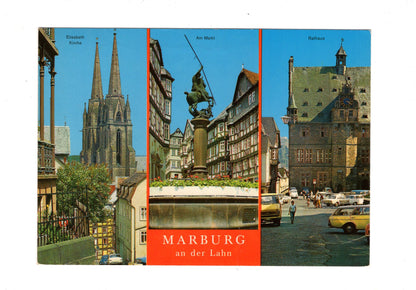 Ansichtskarte Marburg an der Lahn / H1-60
