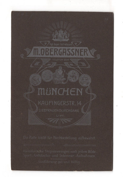 Fotografie Feine Herren - München 1900er / CAB W-32