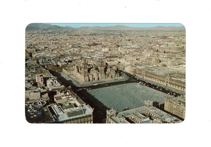 Ansichtskarte Mexico City / El Zocalo / Mexiko