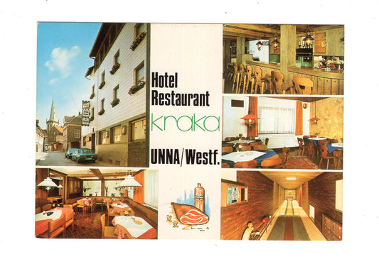 Ansichtskarte Hotel Restaurant Kraka / Unna / Westfalen