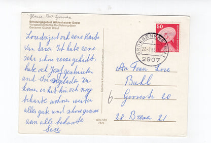 Ansichtskarte Wildeshauser Geest / Großsteingräber