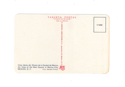 Ansichtskarte Mexico City / El Zocalo / Mexiko