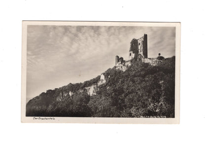 Ansichtskarte Der Drachenfels am Rhein