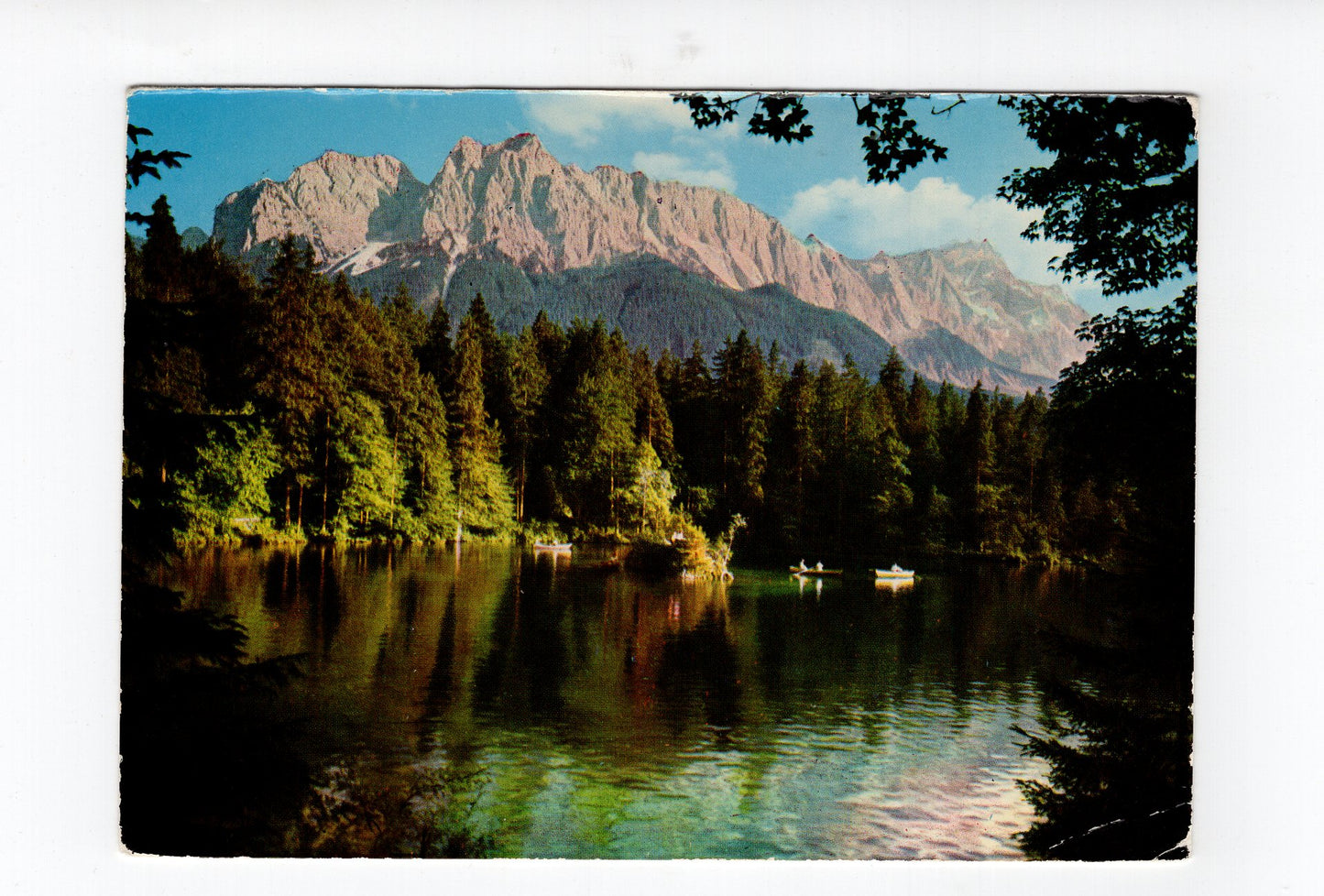 Ansichtskarte Grainau / Badersee