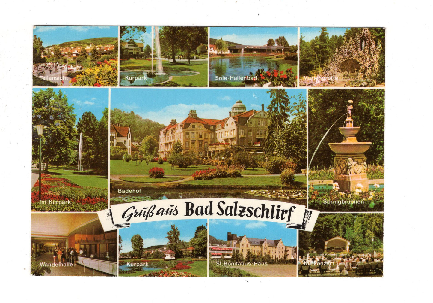 Ansichtskarte Bad Salzschlirf / Badehof +++ / J1-54