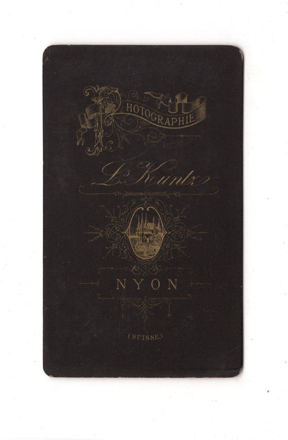 Fotografie Damenportrait - Nyon 1880er / CDV C1-09