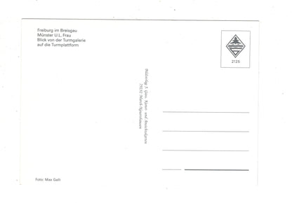 Ansichtskarte Freiburg im Breisgau / Münster U. L. Frau / K1-47