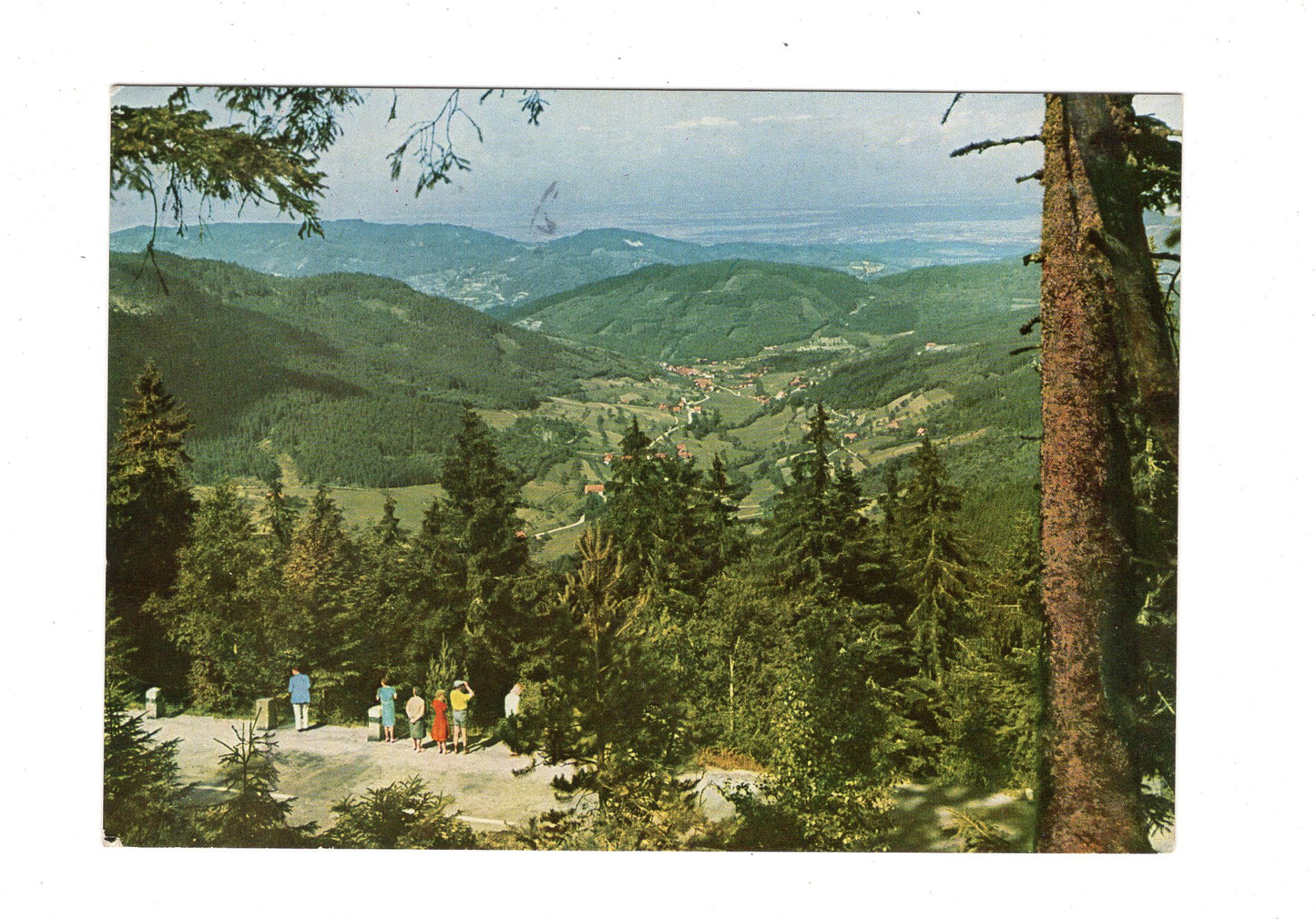 Ansichtskarte Blick von der Schwarzwaldhochstraße / G1-63