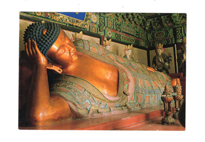 Ansichtskarte The Recumbent Buddah of the Wofosi / China