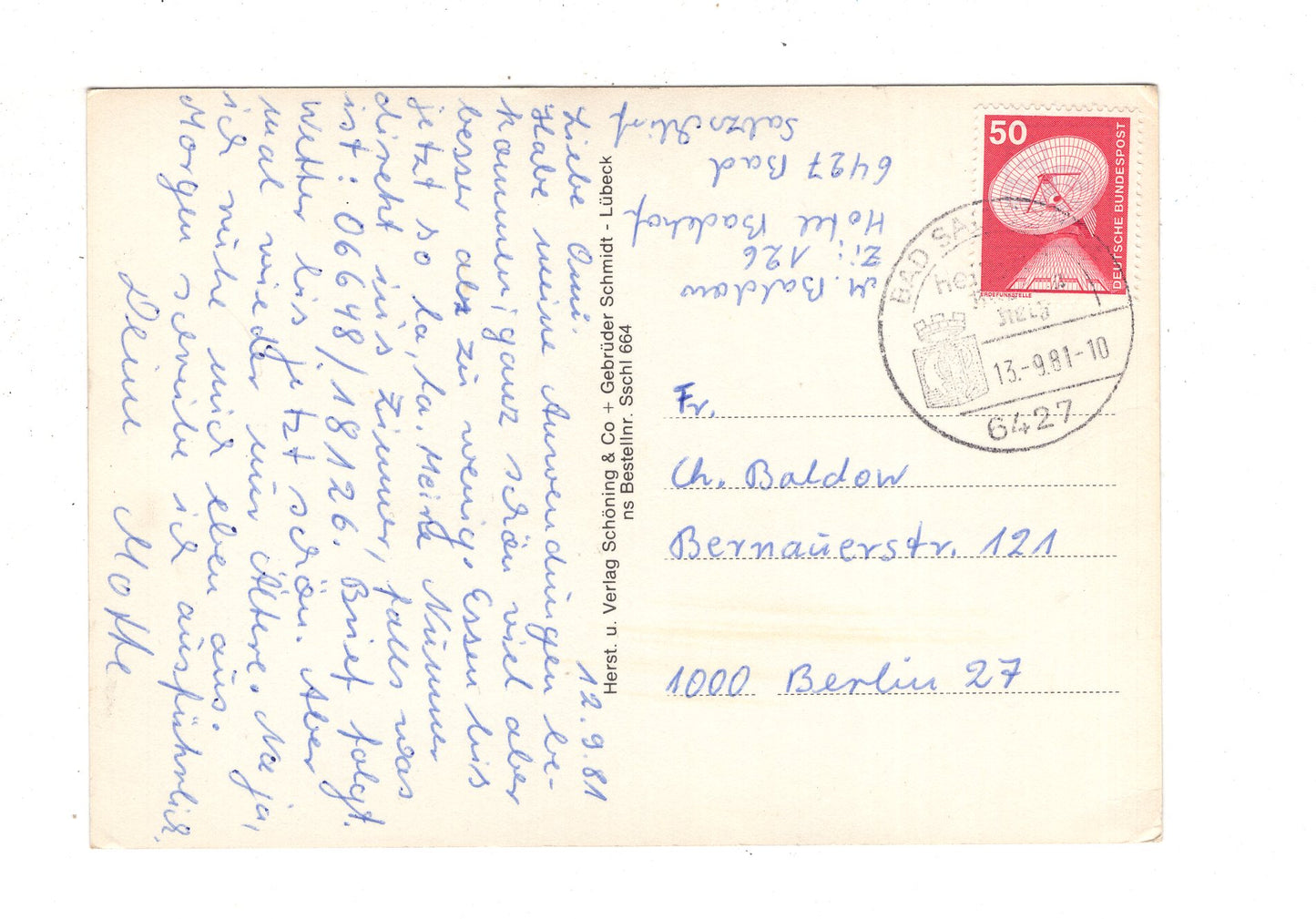 Ansichtskarte Bad Salzschlirf / Badehof +++ / J1-54