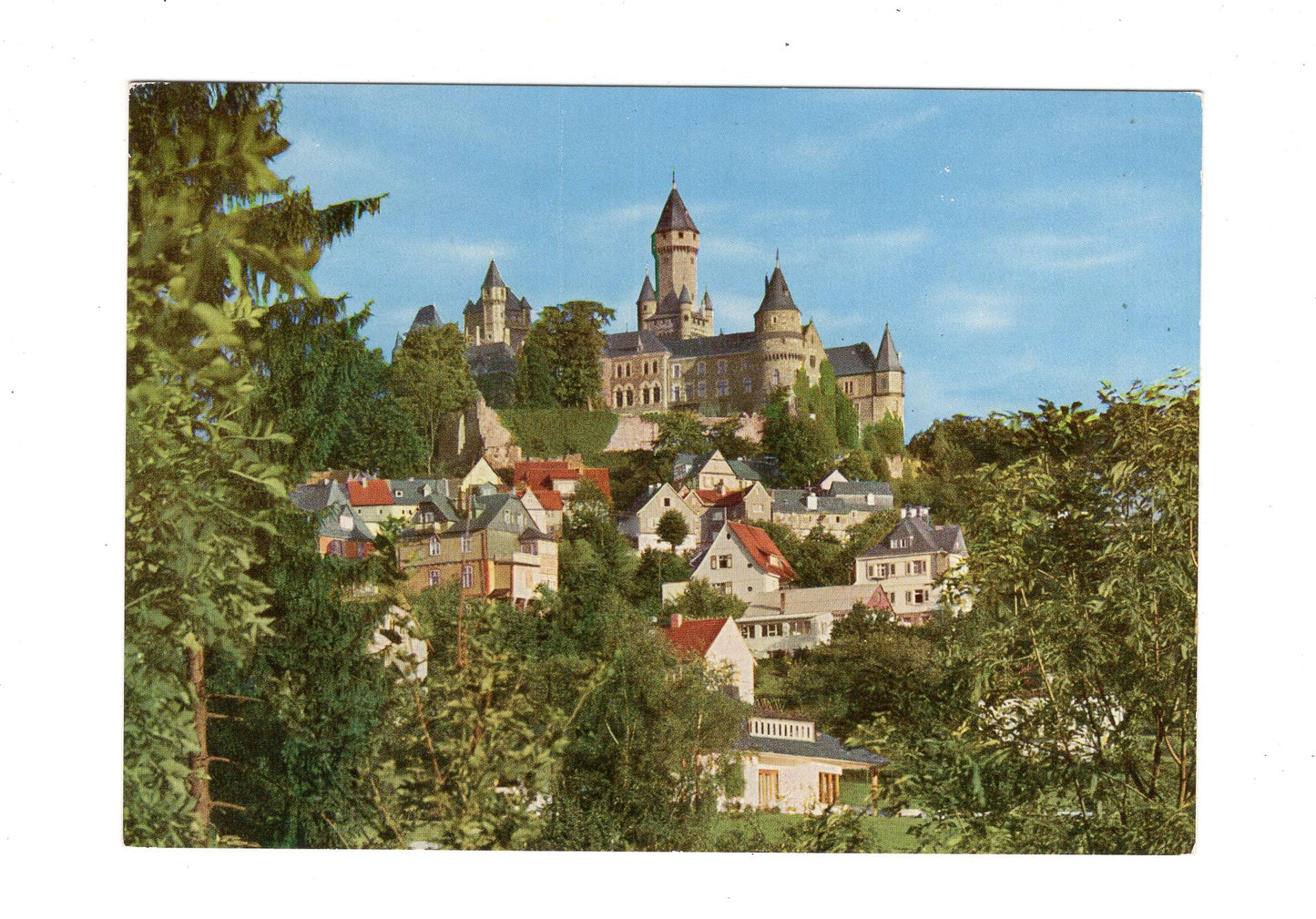 Ansichtskarte Schloss Braunfels an der Lahn