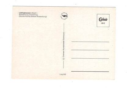 Ansichtskarte Lüdinghausen / Westfalen / Wasserburg Vischering