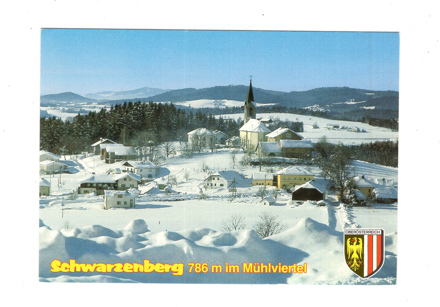 Ansichtskarte Schwarzenberg im Mühlviertel / Oberösterreich / Österreich