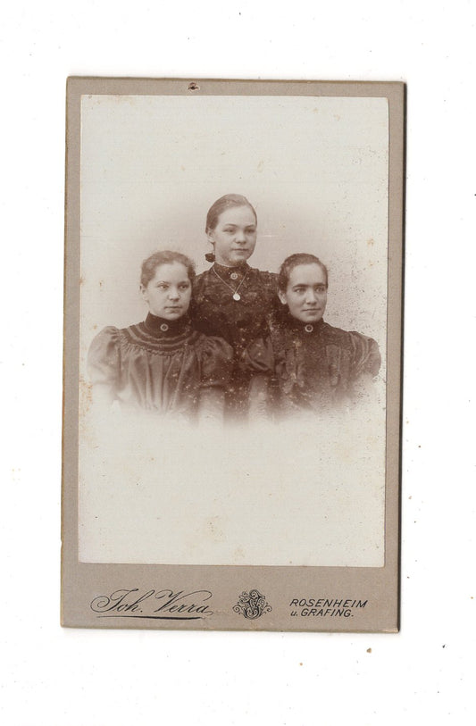 Fotografie Damenportrait - Rosenheim & Grafing 1890er