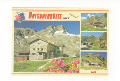 Ansichtskarte Dresdner Hütte / Stubaital / Tirol / Österreich