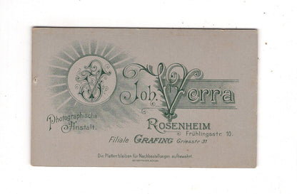 Fotografie Damenportrait - Rosenheim & Grafing 1890er